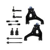 1999-2006 Chevrolet Silverado 1500 Front Control Arm Ball Joint Tie Rod and Sway Bar Link Kit - Detroit Axle