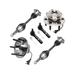 2007-2014 GMC Yukon XL 1500 Front Axle and Wheel Hub Assembly Kit - Detroit Axle