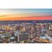 Ebern Designs San Antonio, Texas, USA Skyline - Wrapped Canvas Photograph Canvas in Blue/Brown/Orange | 8 H x 12 W x 1.25 D in | Wayfair