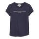 Tommy Hilfiger Girls Essential Short Sleeve T-Shirt - Navy, Navy, Size Age: 16 Years, Women
