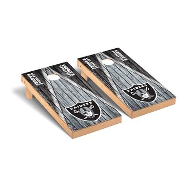 Las Vegas Raiders 2x4 Pro Cornhole Boards - V5