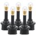 NUOLUX 5pcs Optical Audio To 3.5mm Adapter Digital Optical Female To 3.5mm Male Jack