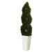 5.5' Artificial Double Pond Cypress Spiral Topiary Tree