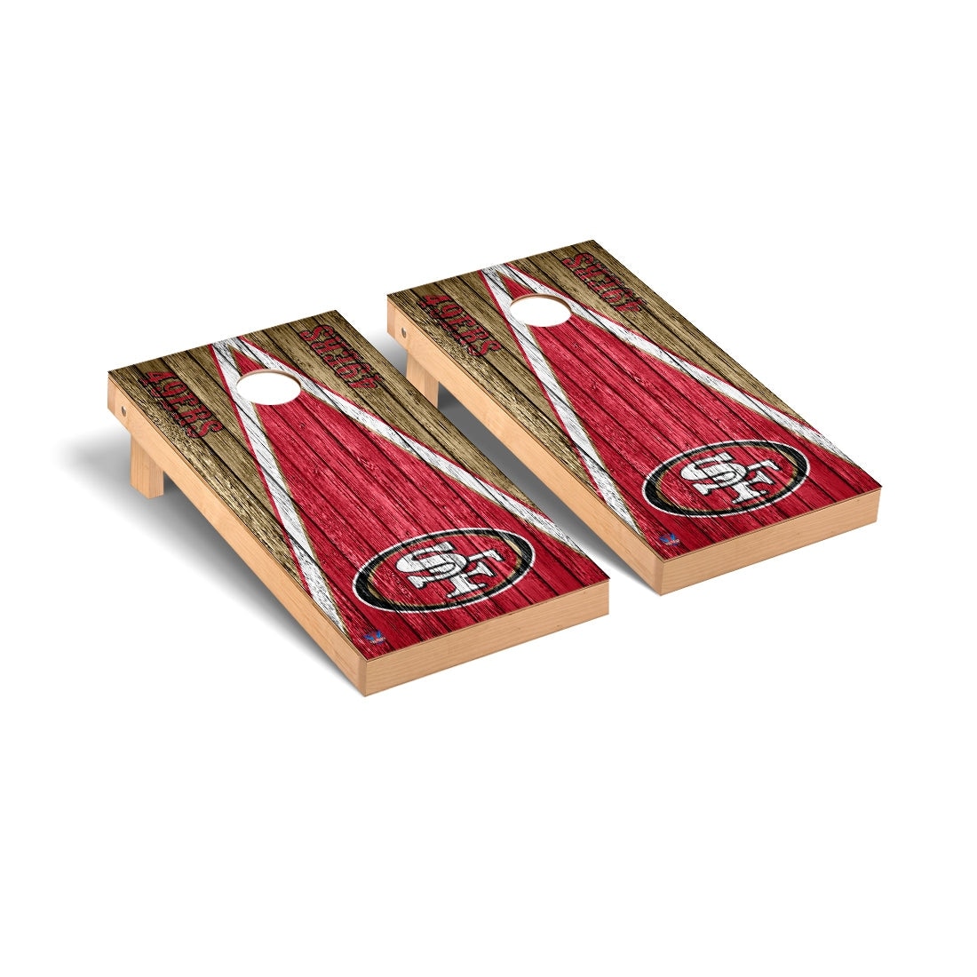 San Francisco 49ers 2x4 Pro Cornhole Boards - V9