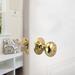 Design House 753285 Cambridge Keyed Entry Door Knob Polished Brass