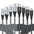 4-Pack 10ft USB Type C Cable Long USB C Cable Fast Charging Type C Charger Braided Cable Compatible