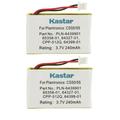 Kastar 2-Pack Battery Replacement for Lifter HL10 Savi 410 Savi 420 Savi 710 Savi 720 Savi Office WH300 Savi Office WH350 Supra Plus Wireless Headsets C W710 W720 WO300 WO350