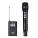 COMICA CVM-WM100H 48-Channel UHF Wireless Handheld Microphone System 328ft / 16level / Real-Time Monitor with Receiver Carry Bag XLR & 3.5mm Output Cable for DSLR Camcorder