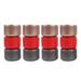 NUOLUX 12Pcs Household Tea Containers Multi-function Tea Canisters Convenient Tiny Jars (Random Color)