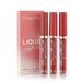 3PCS Matte Liquid Lipstick Set Matte Lipstick Lip Stain Long Lasting Lip Gloss Gift Set Lipstick Set for Women Non-Stick Cup Not Fade Liquid Lipstick Makeup Lip Gloss Set