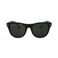 Ray-Ban Mens Sunglasses Folding Wayfarer 4105 Matt Black Green 601S 54mm - One Size