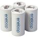 Panasonic BQ-BS2E4SA C Size y-Adapters for Use With Ni-MH-Rechargeable AA y Cells 4 Pack