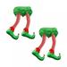 15.7inch Elf Legs for Christmas Decorations 2 Pack Cotton Christmas Elf Stuffed Legs for Christmas Tree Holiday Wreaths Car Decorations