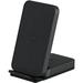 Open Box UbioLabs 2-in-1 Wireless Qi-Certified Charging Stand Phones AWC1109ABV - Black
