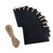 Paper Phot 10 Pcs Kraft Hanging Picturs Display for Office Nursery Room Decoration 6 Inch