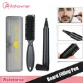 Stylo de Remplissage de Barbe Imperméable Brosse Rehausseur de Barbe Outils de Coloration en