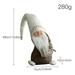Final Clear Out! Plush Gnomes Ornaments Top Hat Sack Decorated Dwarf Doll Gray Hat Bag Dwarf for Holiday Home Decorations