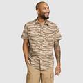 Eddie Bauer Men's Pro Creek Short-Sleeve Shirt - Print - Timber - Size L
