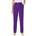Plus Size Women's 7-Day Straight-Leg Jean by Woman Within in Radiant Purple (Size 22 W) Pant