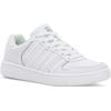 Sneaker K-SWISS "Court Palisades", Gr. 42, weiß (weiß, weiß), Leder, Leder, sportlich, Schuhe