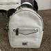 Michael Kors Bags | Michael Kors White And Silver Shoulder Bag/Backpack | Color: Silver/White | Size: Os