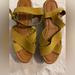 American Eagle Outfitters Shoes | American Eagle Outfitters Platform Sandals New Sz 9 | Color: Yellow | Size: 9
