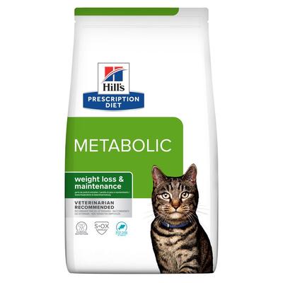 2x 3kg Hill's Prescription Diet Metabolic Gewichtsmanagement mit Thunfisch Katzenfutter trocken