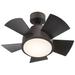 26" Modern Forms Vox Bronze 3000K LED Smart Ceiling Fan