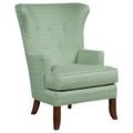 Wingback Chair - Fairfield Chair Austin 28 inches W Wingback Chair, Wood in Gray | 43.5 H x 28 W x 35 D in | Wayfair 5146-01_9508 61_Hazelnut