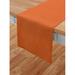 Solino Home Fete - 100% Pure European Linen Table Runner Linen in Orange | 90 W x 14 D in | Wayfair SH111FTTR90PKN