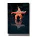 Dovecove Red Barrel Studio® 'Starfish Reflection 2' By Thomas Haney, Giclee Canvas Wall Art, 18"X26" Canvas in Black/Orange | Wayfair