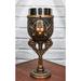 Trinx Heddine Bungalow Rose Norse Mythology Viking Berserker Warrior 7Oz Resin Wine Goblet Chalice w/ Dragon Longship Boat Stem Resin | Wayfair