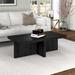 Elna 44" Wide Rectangular Coffee Table