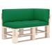 Carevas Pallet Sofa Cushions 3 pcs Green