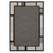 United Weavers Augusta Indoor/Outdoor Area Rug 3900 10870 Matira Black 7 10 x 10 6 Rectangle