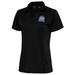 Women's Antigua Black Lakeland Magic Tribute Polo