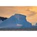 Antarctica-South Georgia Island-Coopers Bay Iceberg at sunrise by Jaynes Gallery (36 x 24)