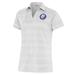 Women's Antigua White AC Clippers Compass Polo