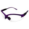 Birdz Eyewear Flamingo Safety Glasses Purple Frame & Clear Lenses
