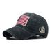 Midsumdr Sun Hat Baseball Cap for Men and Women Adult Classic American Flag Washed Old Letter American Sunshade Baseball Cap Golf Hat Summer Beach Hat