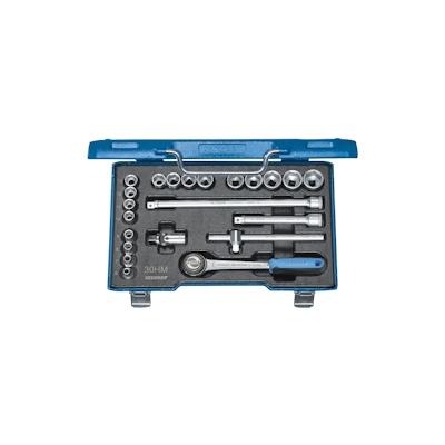GEDORE Steckschlüssel-Satz 3/8" 22-teilig 6-kant 6-22 mm, 30 HMU-3 Image