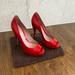 Gucci Shoes | Gucci Peep Toe Heels | Color: Red | Size: 38