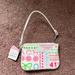 Coach Bags | Coach Mini Wristlet Never Worn Tags Still On | Color: Pink/White | Size: Os