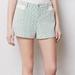 Anthropologie Shorts | Final Sale Anthropologie Cartonnier Green & White Shorts | Color: Green/White | Size: 12