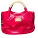 Kate Spade Bags | Kate Spade Fulton Street Treesh Handbag Hot Pink And Tan Leather Clutch Purse | Color: Pink/Tan | Size: 14x8.5x5