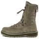 YUHAI Men's Military Boots Green Suede, High-top Waterproof Tactical Boots, Jungle Combat Boots, Outdoor Hiking Boots,Green-41(UK 8)