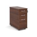 Tully Tall Slimline Mobile Office Pedestal, Walnut