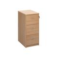 All Beech Office Filing Cabinet, 3 Drawer - 48wx66dx105h (cm), Fully Installed