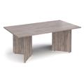 All Grey Oak Rectangular Boardroom Tables, 180wx100dx73h (cm), Fully Installed