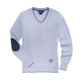 Essex Classics Trey V - Neck Sweater - L - Powder Blue - Smartpak